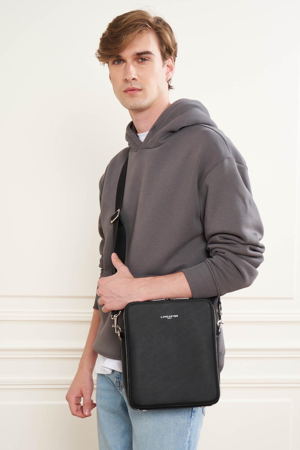 "Crossbody" taska,,  M Paris Homme, Svört