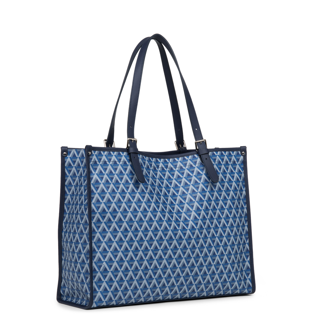 "Tote" taska,  Large Ikon, Blá