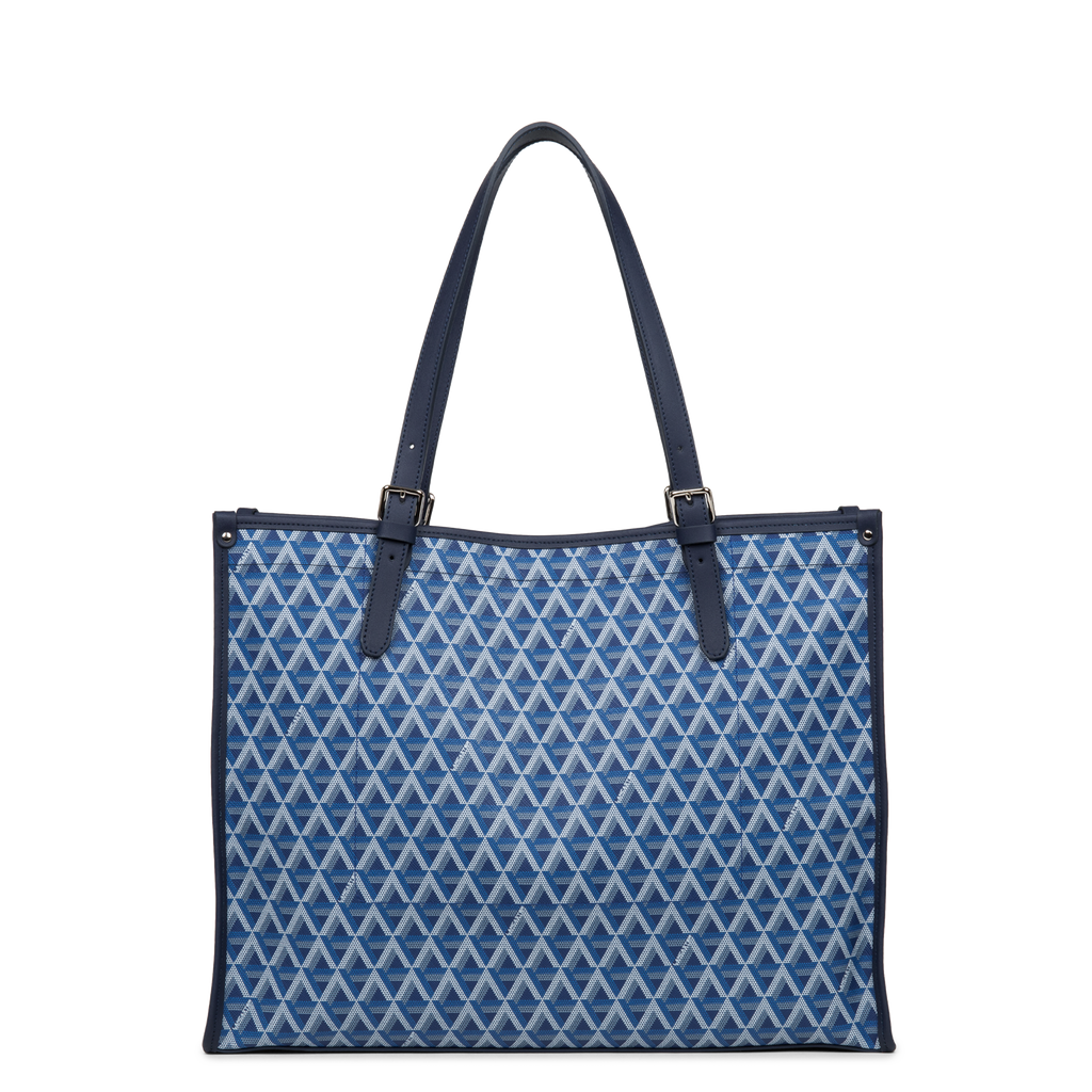 "Tote" taska,  Large Ikon, Blá