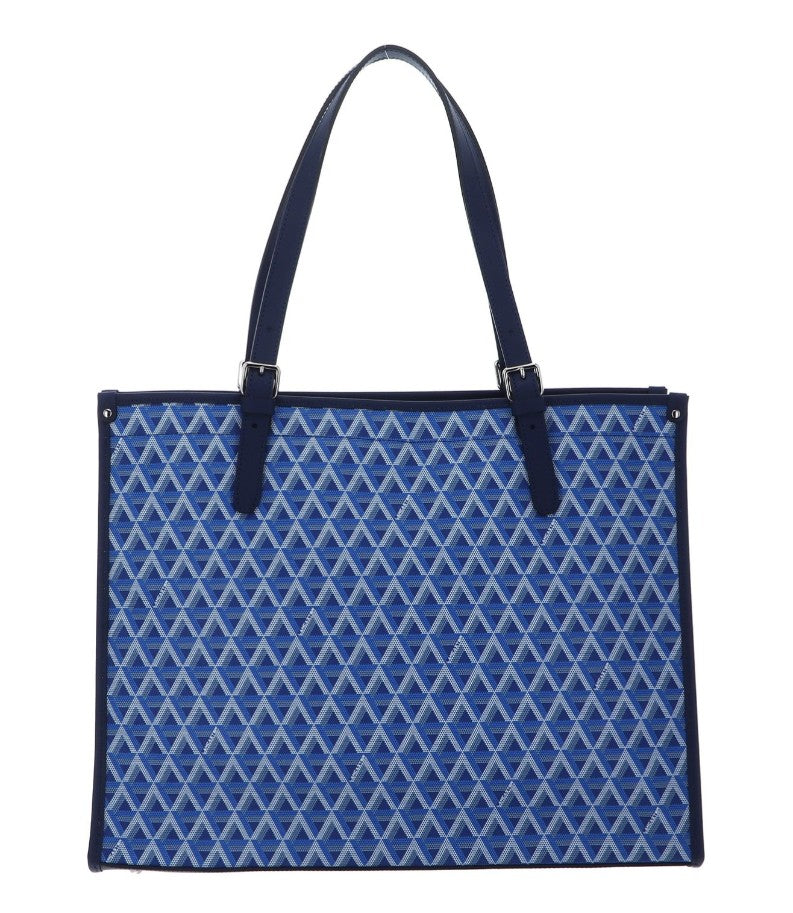 "Tote" taska,  Large Ikon, Blá