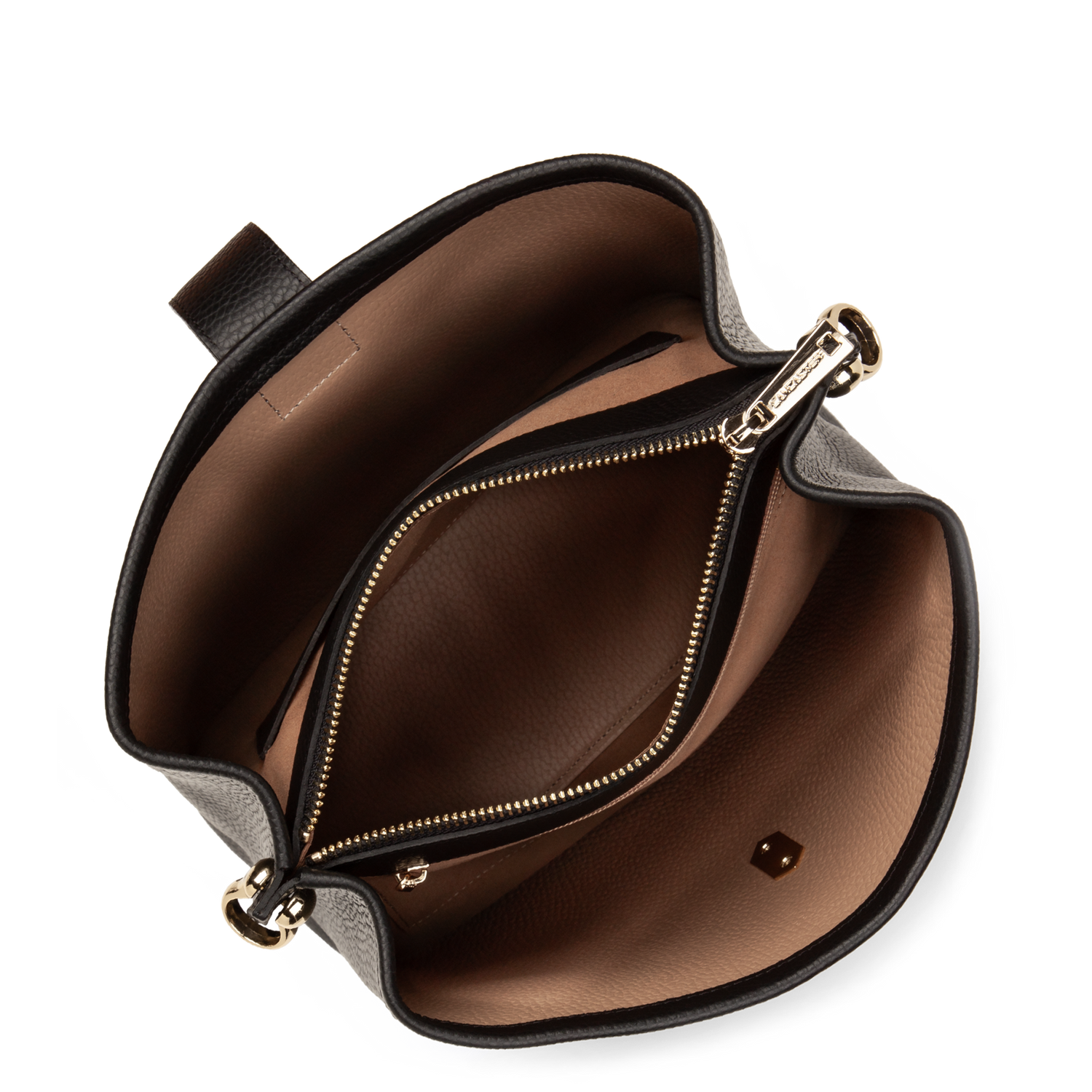 "Bucket" taska,  Top Double, Svört