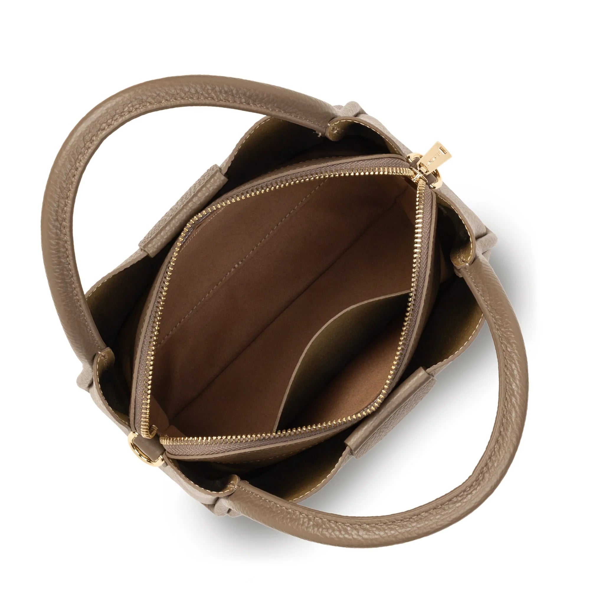 Handtaska.  Small Ida Double, Grábrún