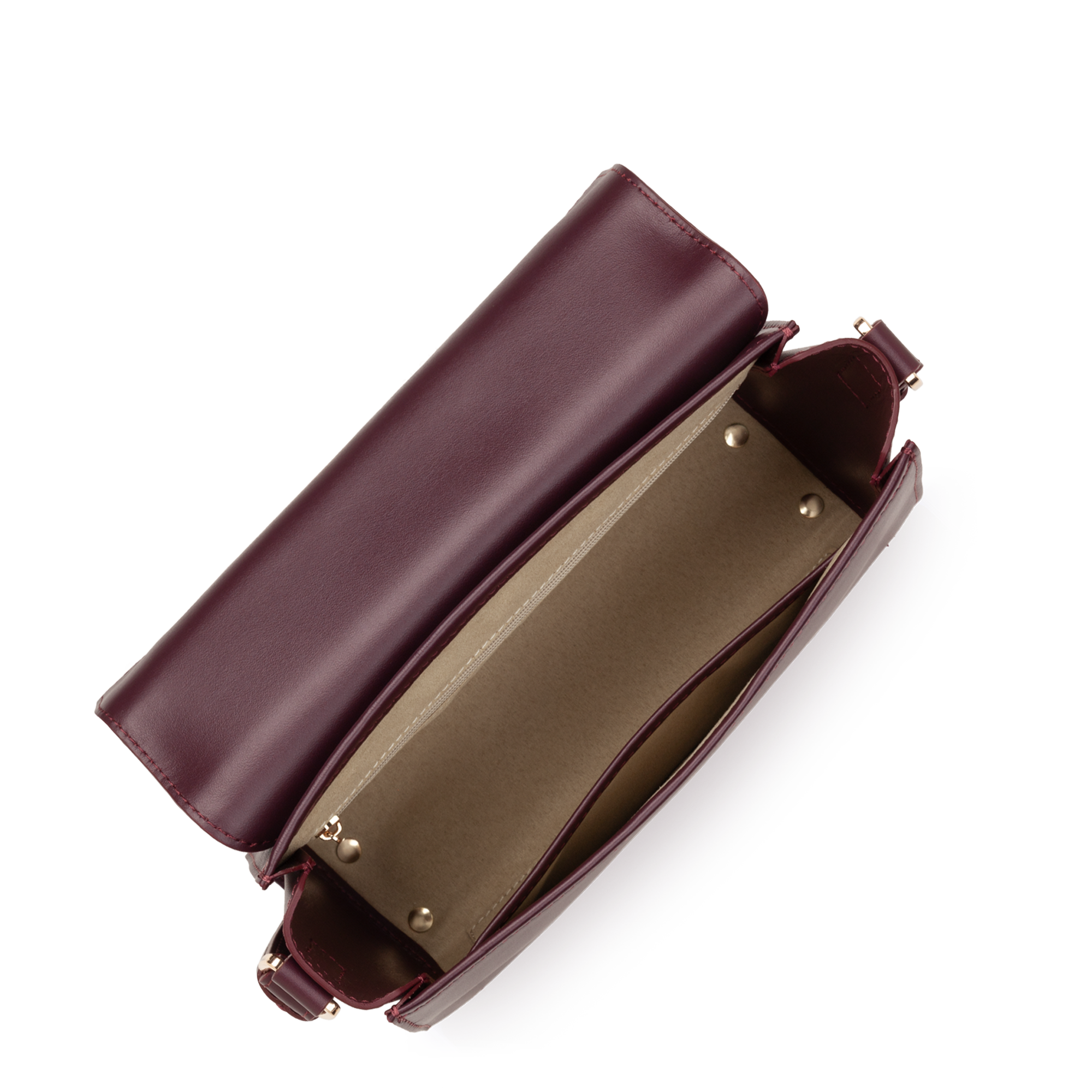 "Crossbody" taska,,  Paris PAD, Vínrauð