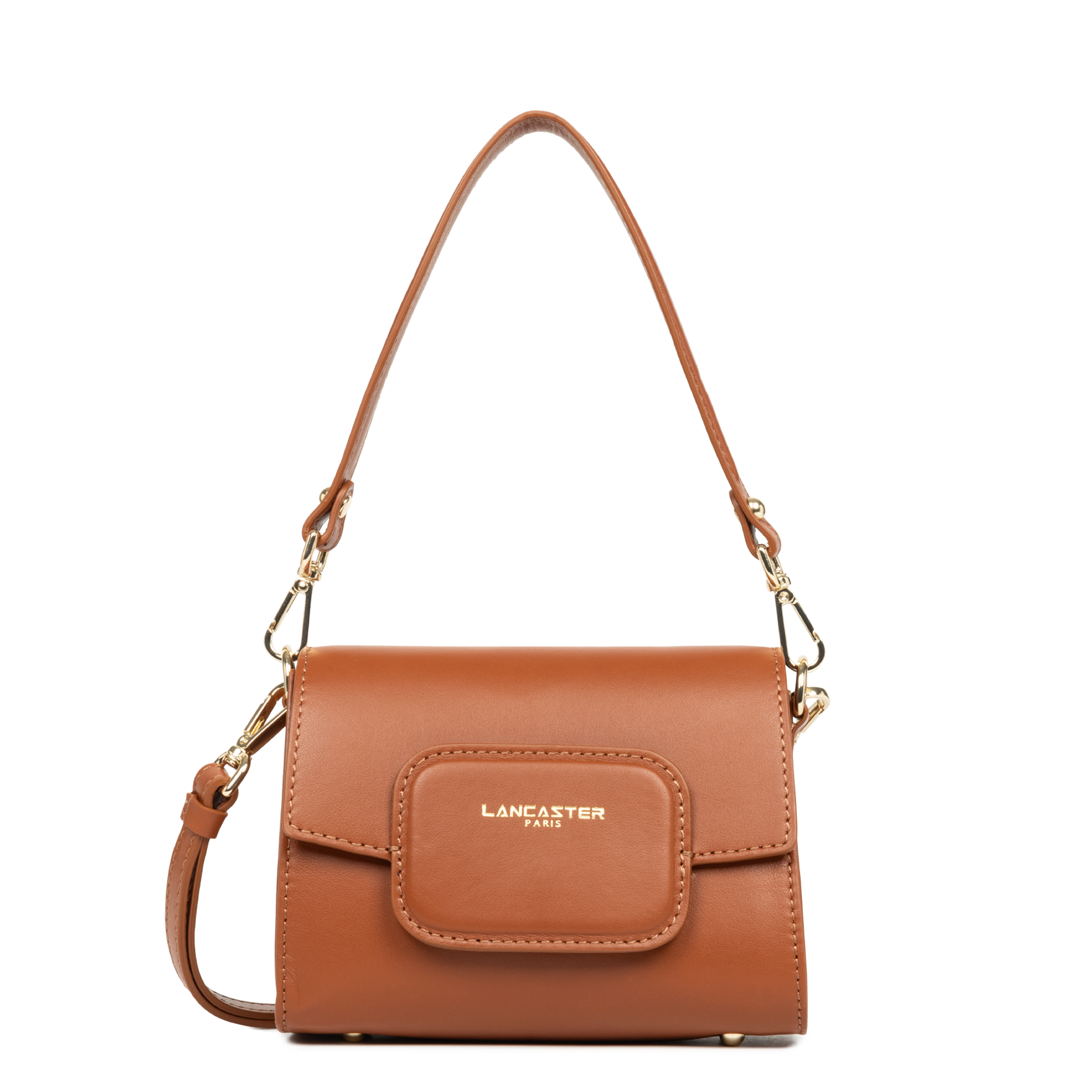 "Crossbody" taska,,  Mini Paris PAD, Úlfaldalit (Camel)