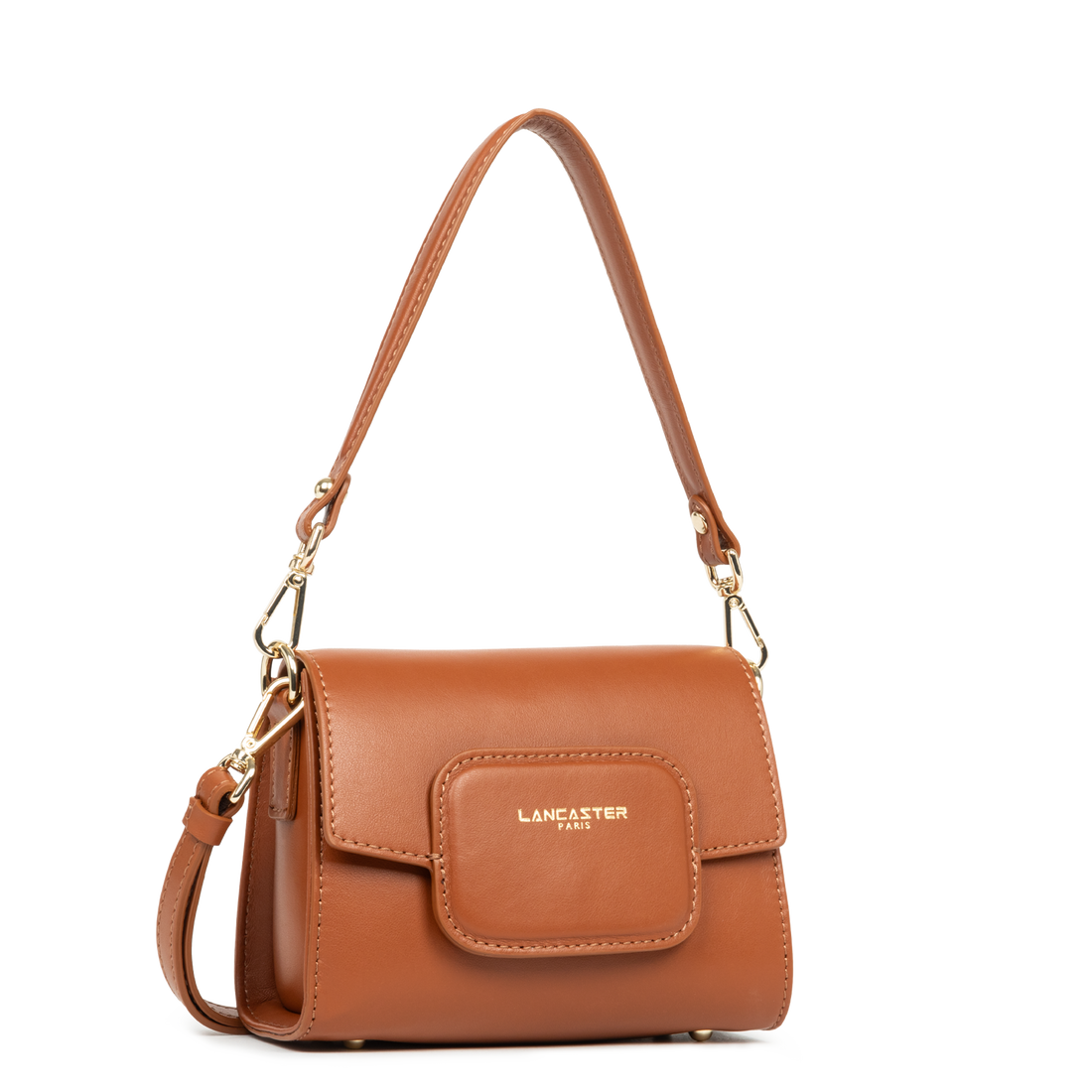 "Crossbody" taska,,  Mini Paris PAD, Úlfaldalit (Camel)
