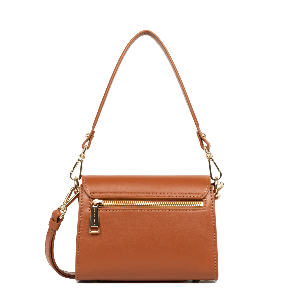 "Crossbody" taska,,  Mini Paris PAD, Úlfaldalit (Camel)