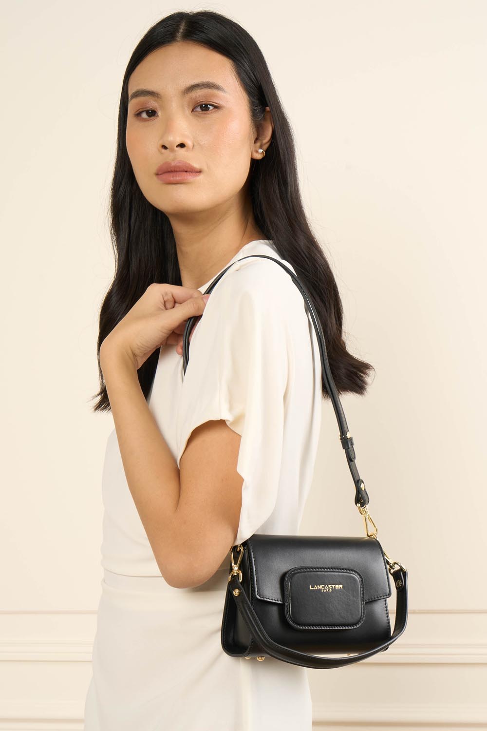 "Crossbody" taska,,  Mini Paris PAD, Svört