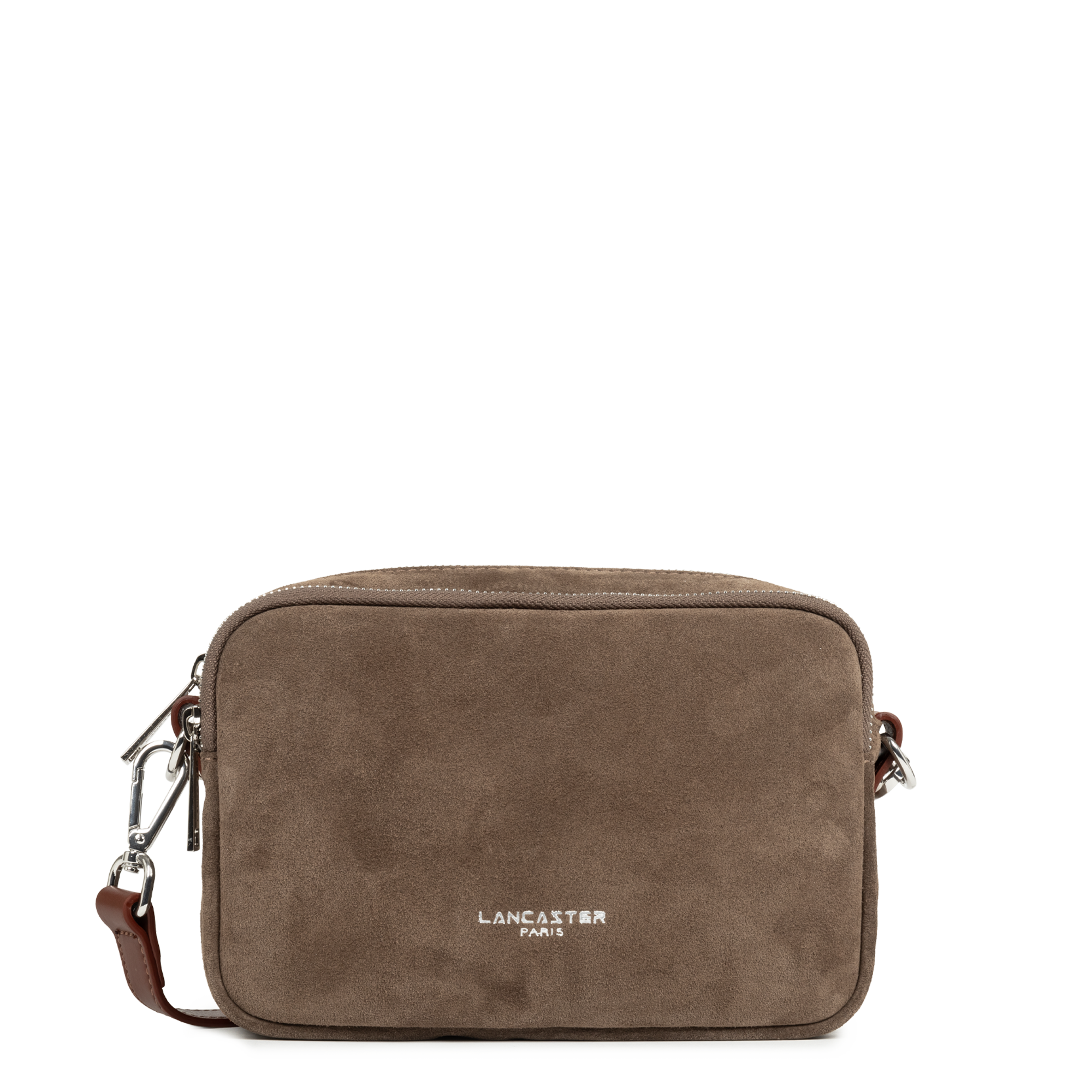 "Crossbody" taska,,  Suède, Kastaníubrúnt