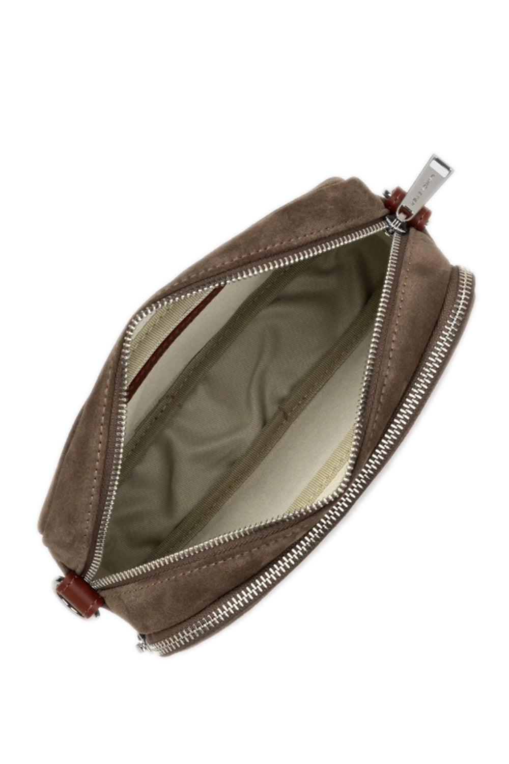 "Crossbody" taska,,  Suède, Kastaníubrúnt