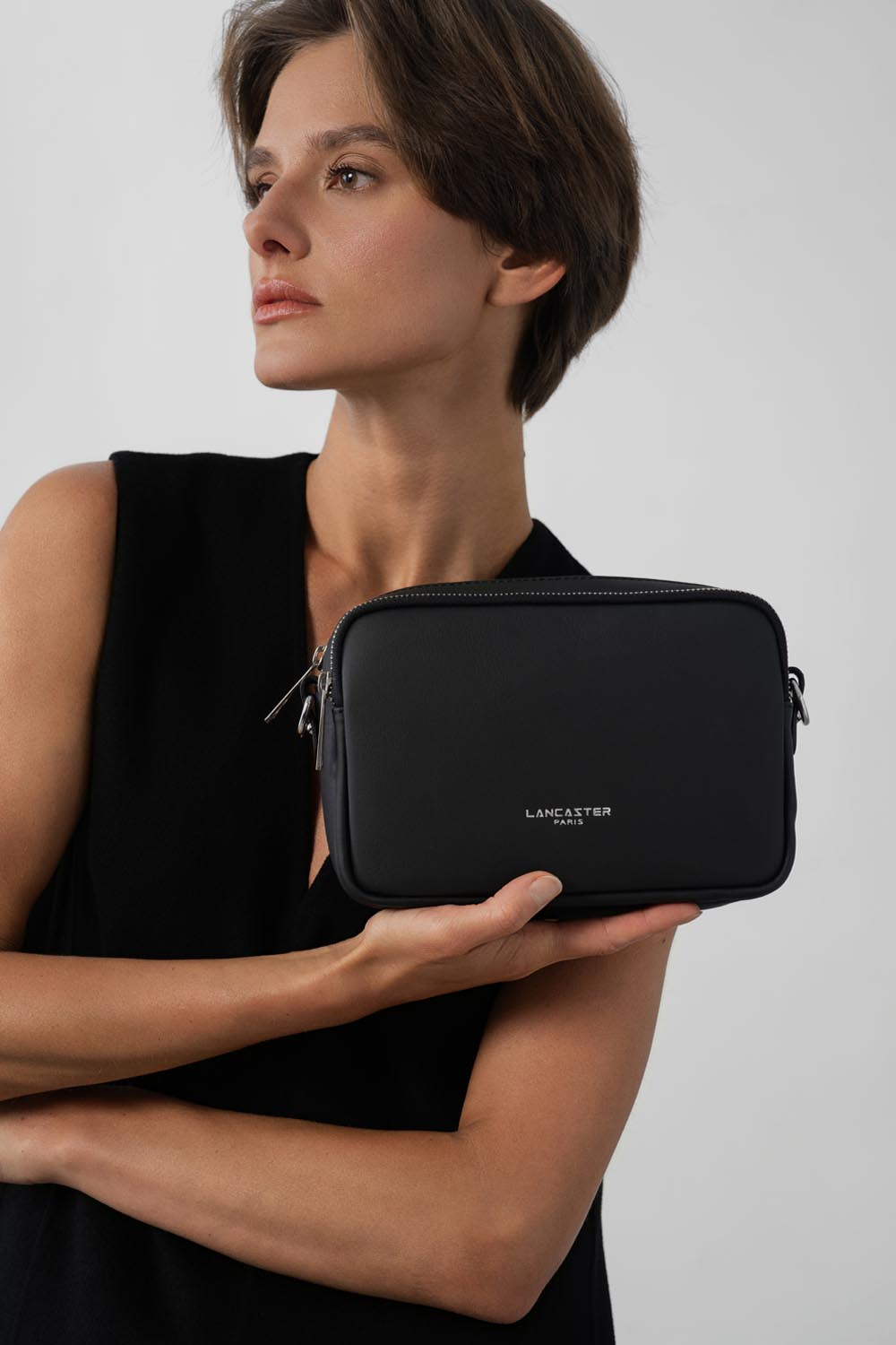 "Crossbody" taska,,  Donna Ama, Svört