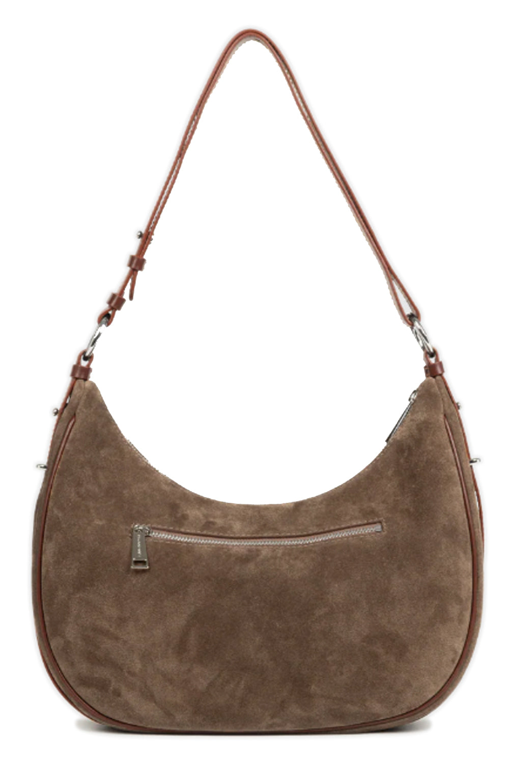 Axlartaska,  Large Suède, Kastaníubrúnt