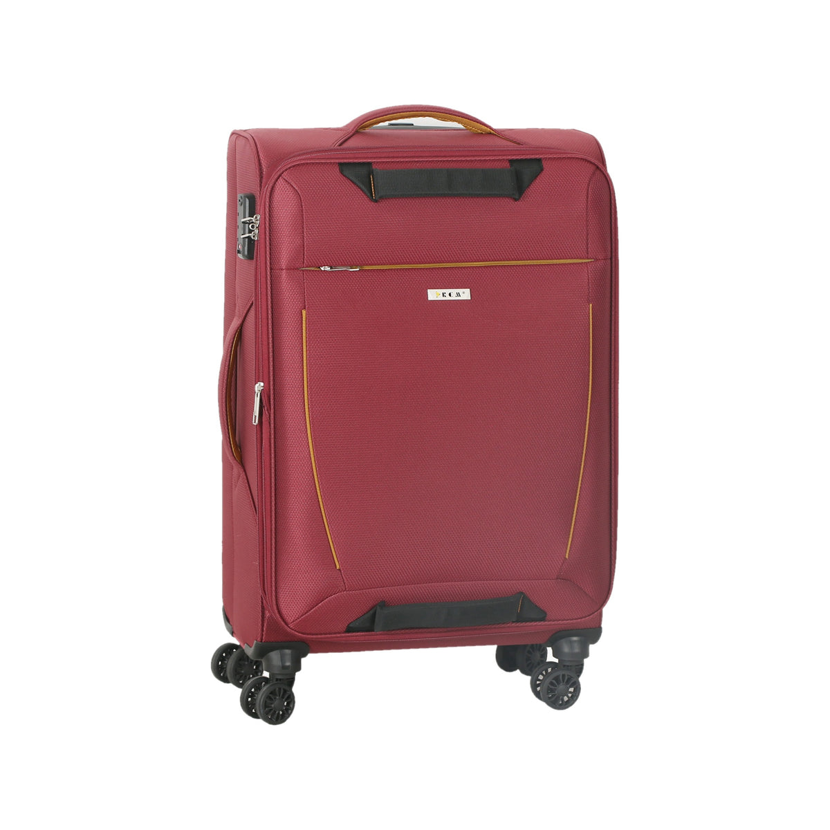 RCM ferðataska burgundy rauður miðstærð