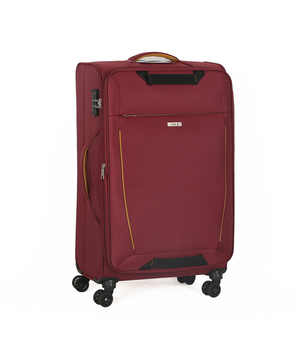 RCM ferðataska burgundy rauður stór