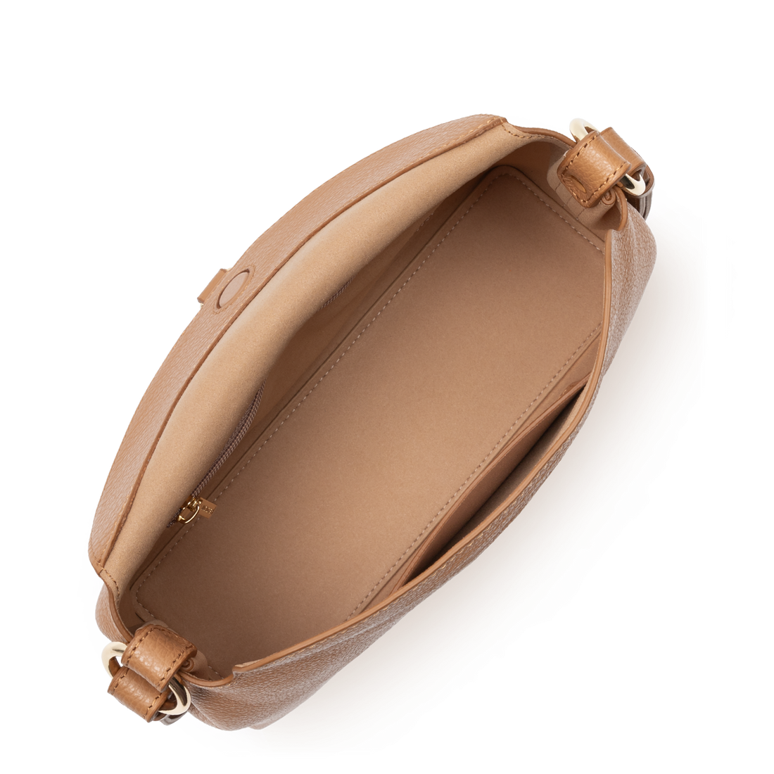 "Crossbody" taska,,  Small Dune Gaia, Úlfaldalit (Camel)