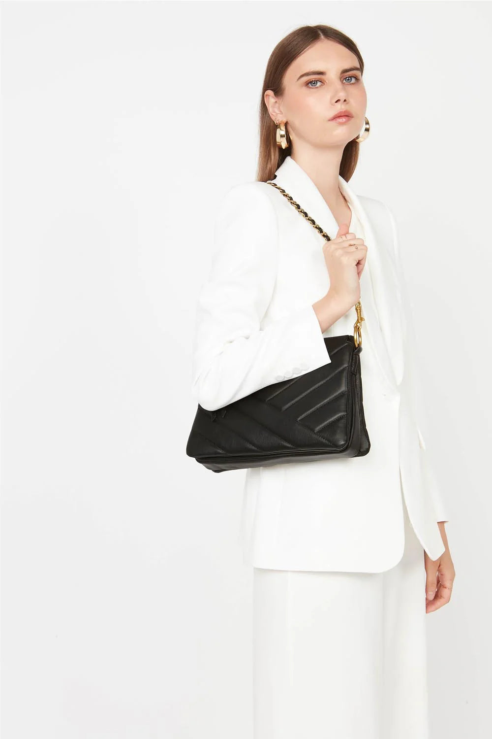 "Clutch",  M Soft Matelassé, Svört