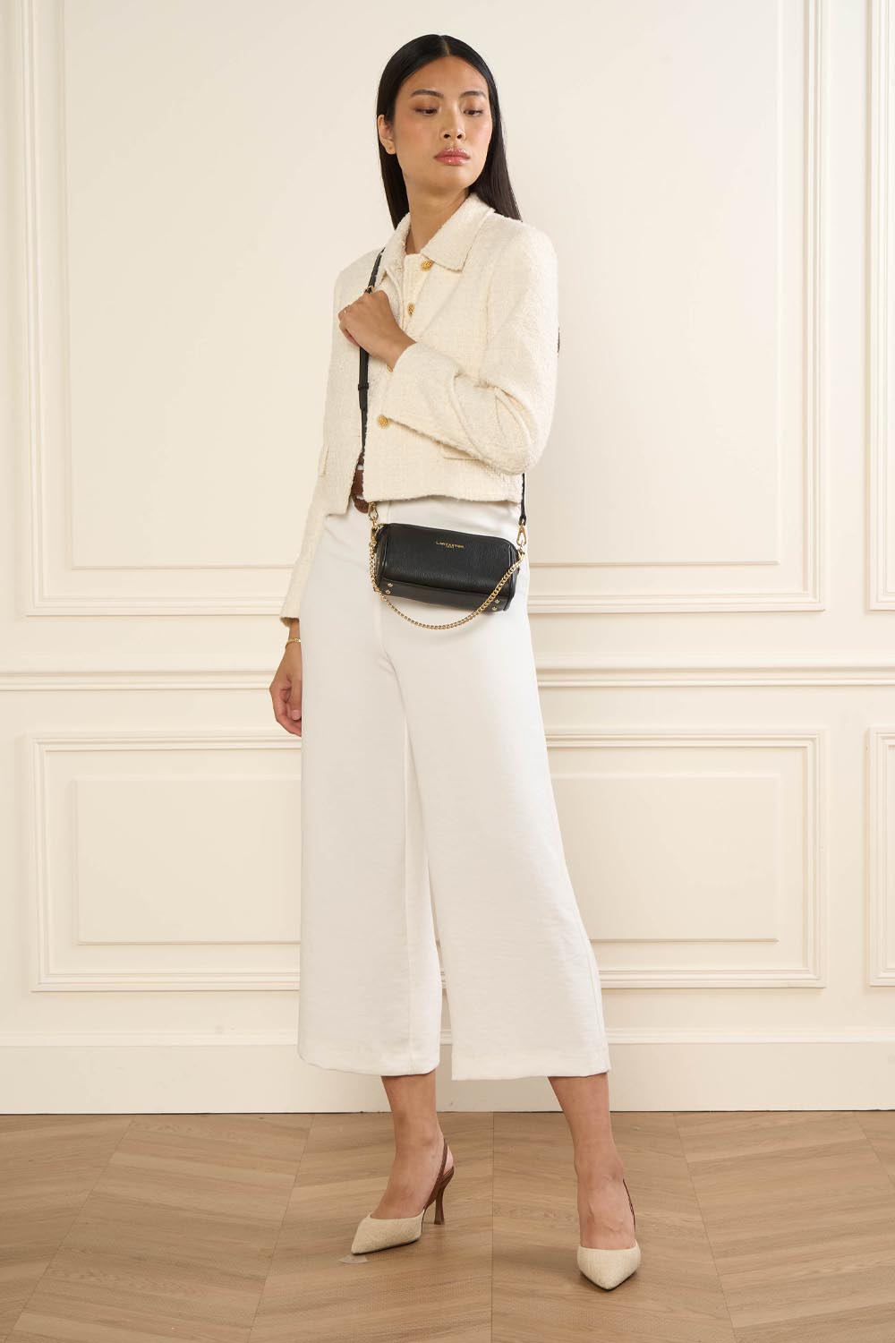 "Crossbody" taska,,  Milano Ana, Svört