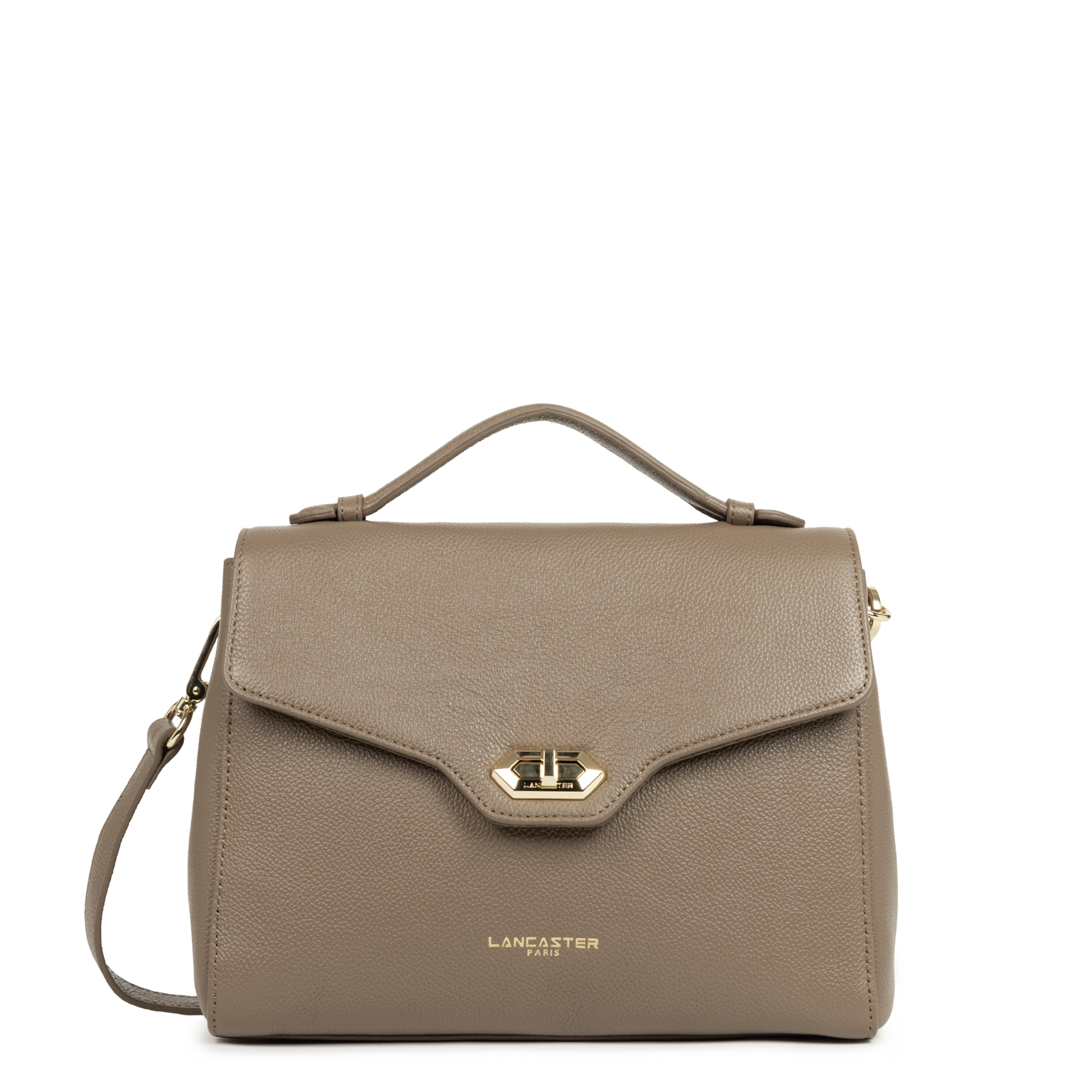 Handtaska.  Milano Cosmos, Dökksandbrún