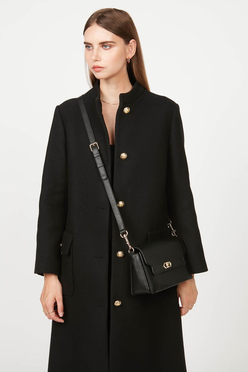 "Crossbody" taska,,  Milano Cosmos, Svört