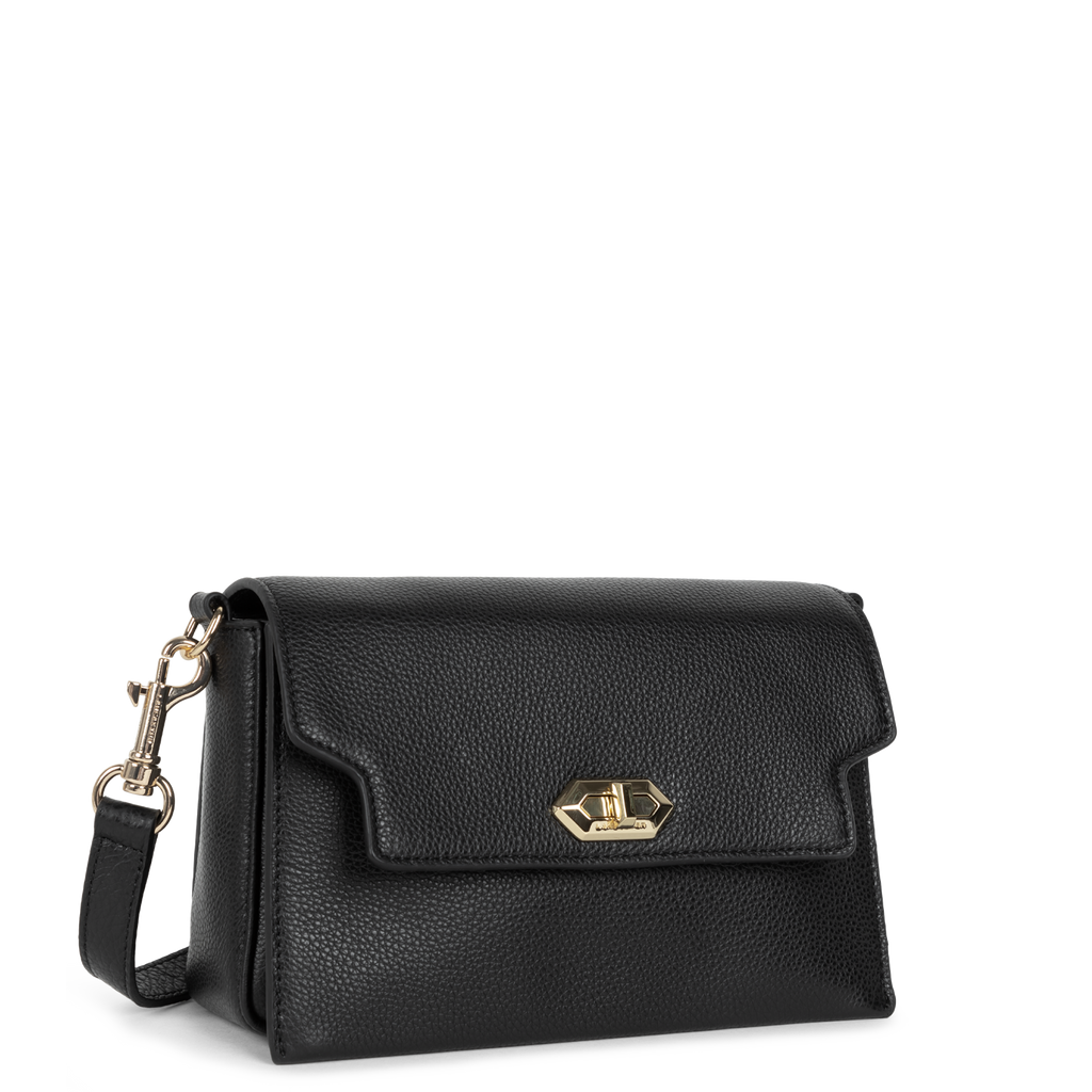 "Crossbody" taska,,  Milano Cosmos, Svört