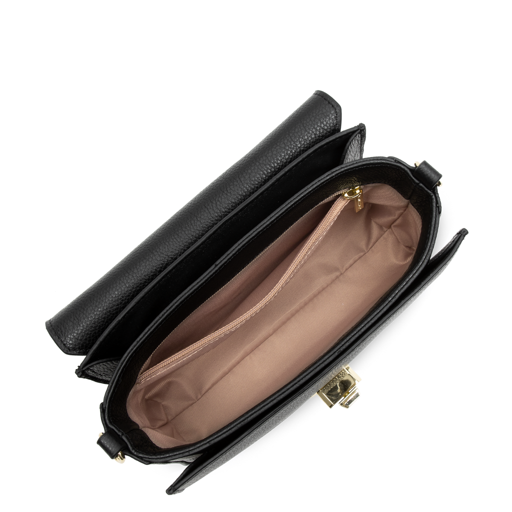 "Crossbody" taska,,  Milano Cosmos, Svört