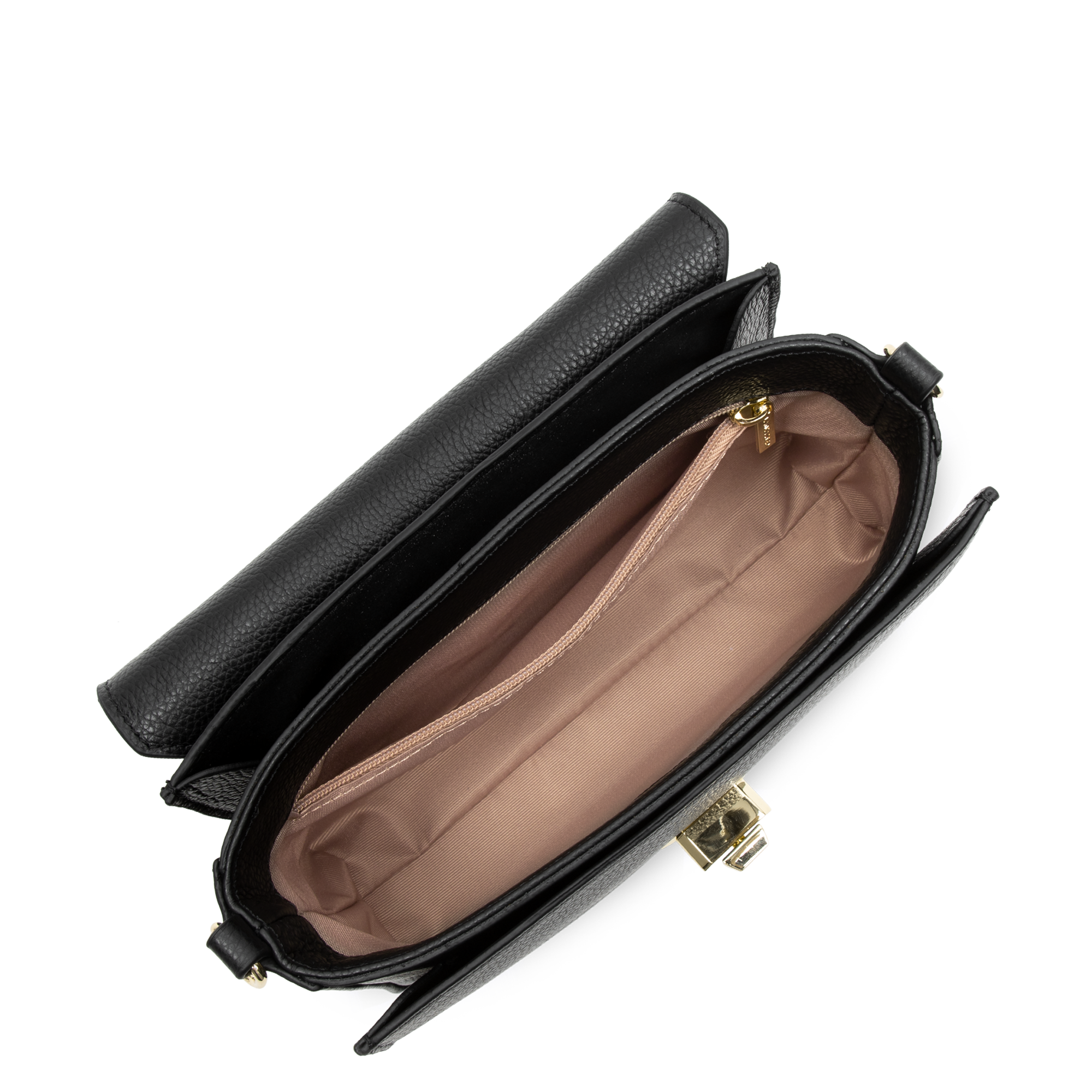 "Crossbody" taska,,  Milano Cosmos, Svört