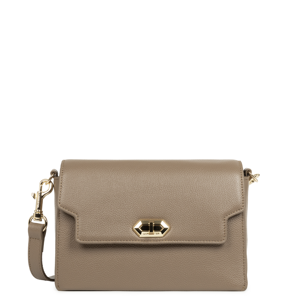 "Crossbody" taska,,  Milano Cosmos, Dökksandbrún