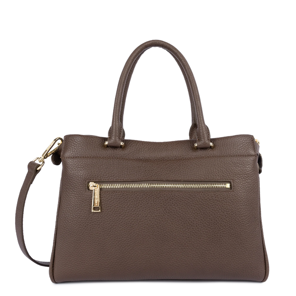 "Tote" taska,  Mademoiselle ROMY, Dökkbrún