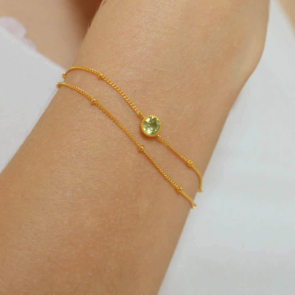 Blossom Armband, Gullhúð