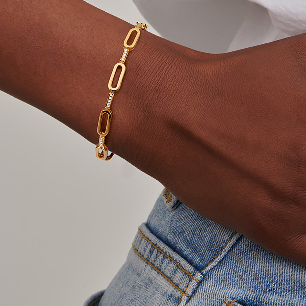 Unchain Armband, Hvítagullshúð