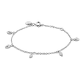 Bella Vita Armband, Hvítagullshúð