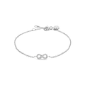 Infinity Armband, Hvítagullshúð