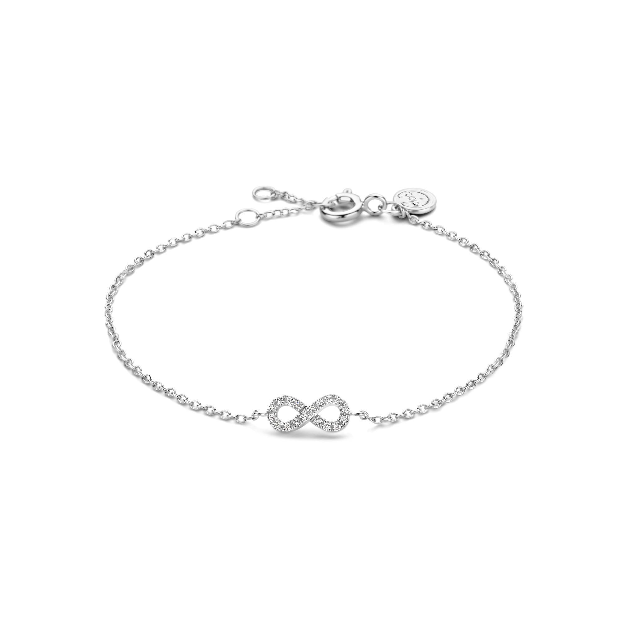 Infinity Armband, Hvítagullshúð