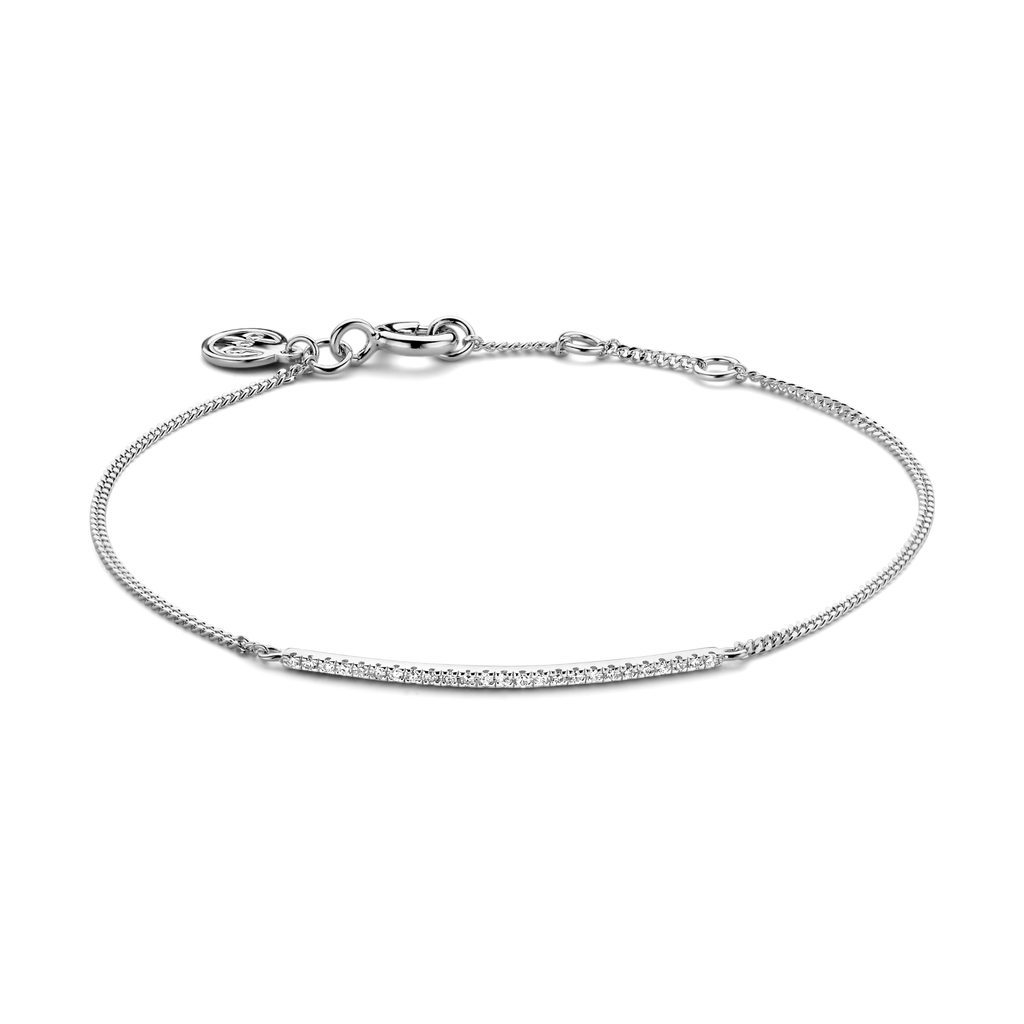 Linea Armband, Hvítagullshúð