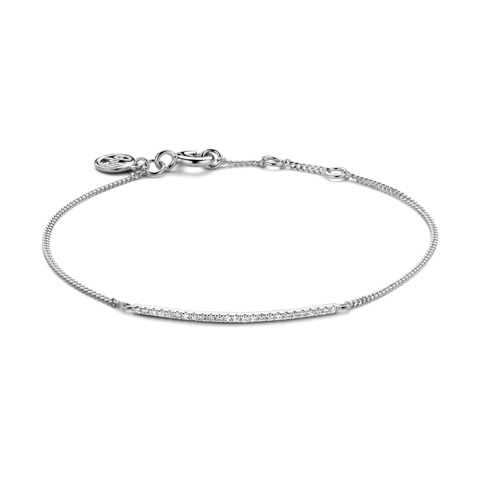 Linea Armband, Hvítagullshúð