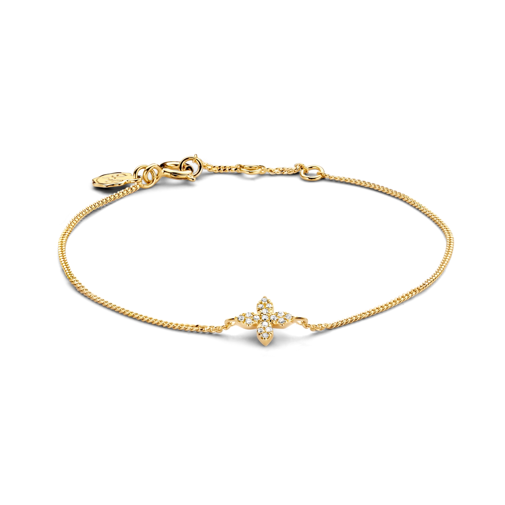 Little Flower Armband, Gullhúð