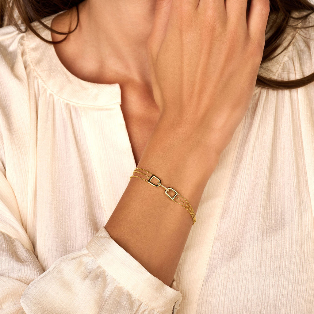 Arch Armband, Hvítagullshúð
