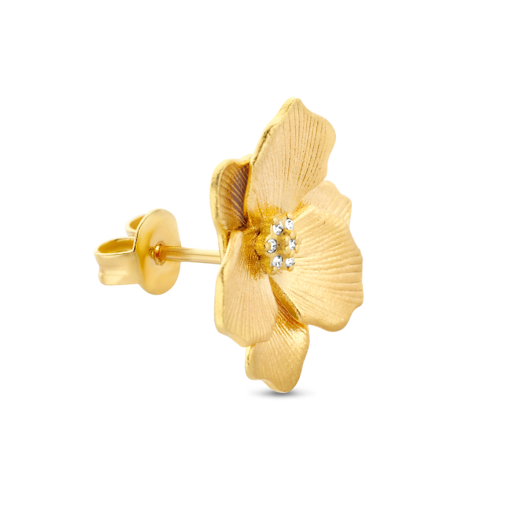 Jasmine Small (Single) Eyrnalokkur, Gullhúð