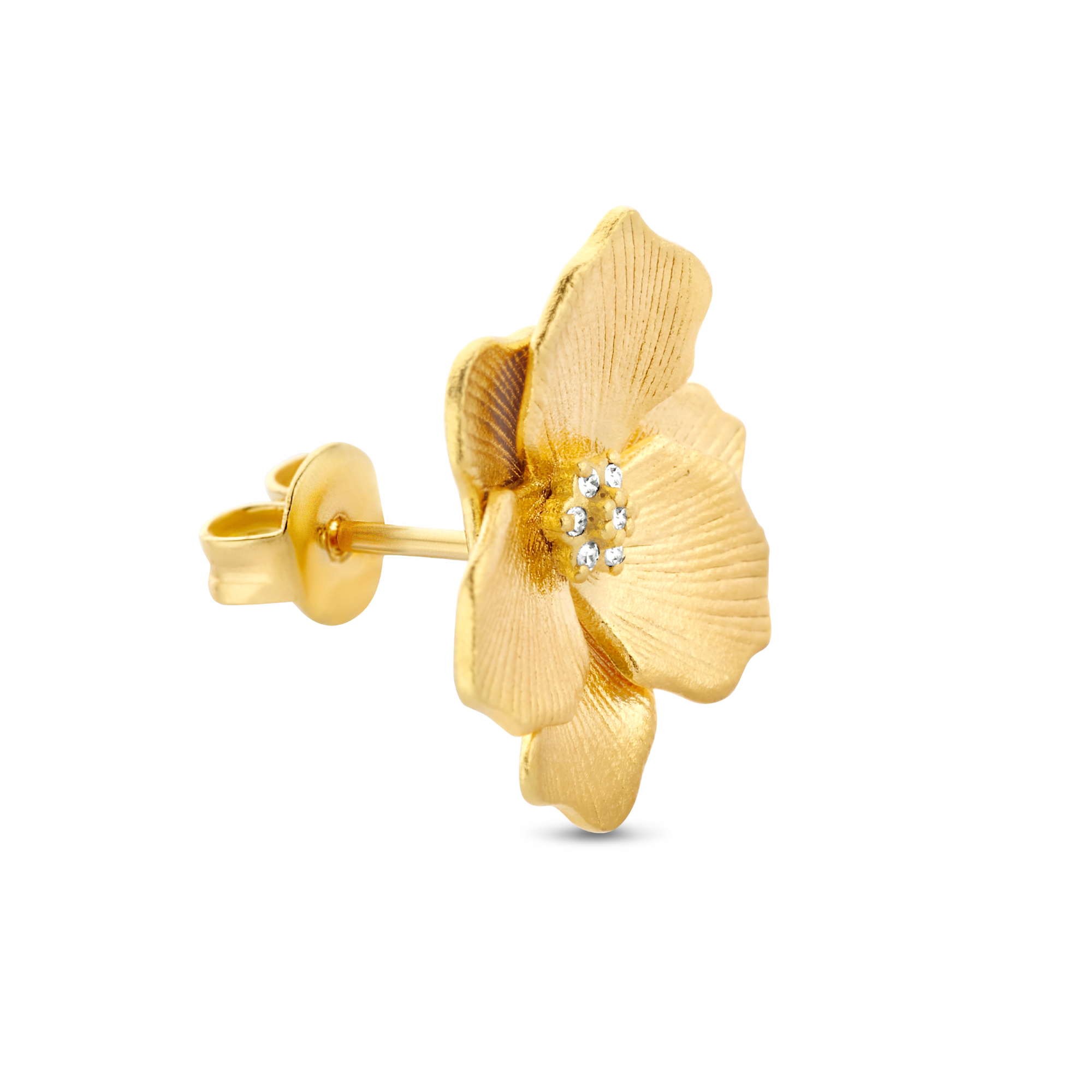 Jasmine Small (Single) Eyrnalokkur, Gullhúð