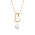 Belle Necklace, Gold Plated