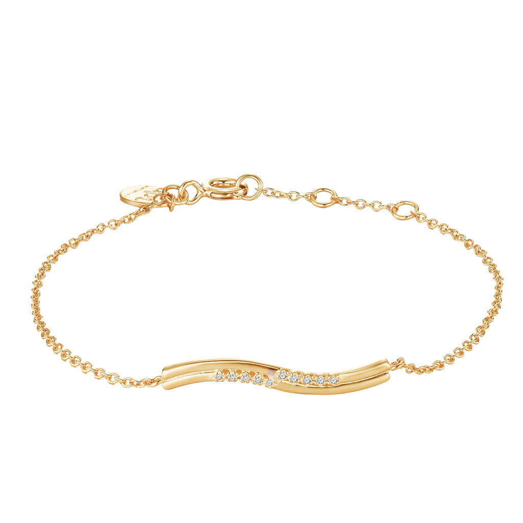 Ondine Armband, Gullhúð