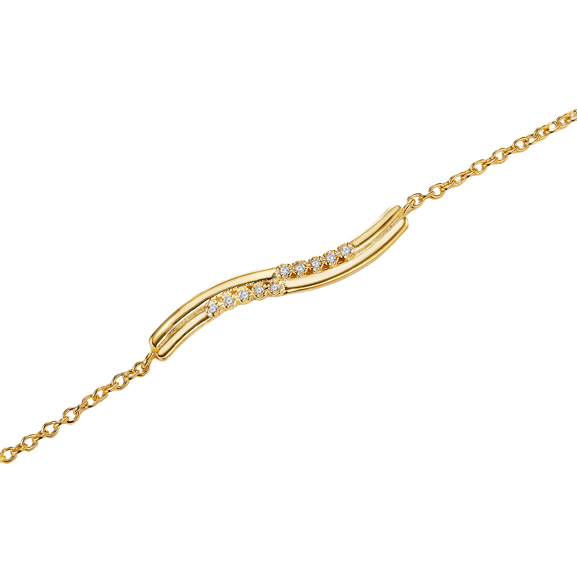 Ondine Armband, Gullhúð