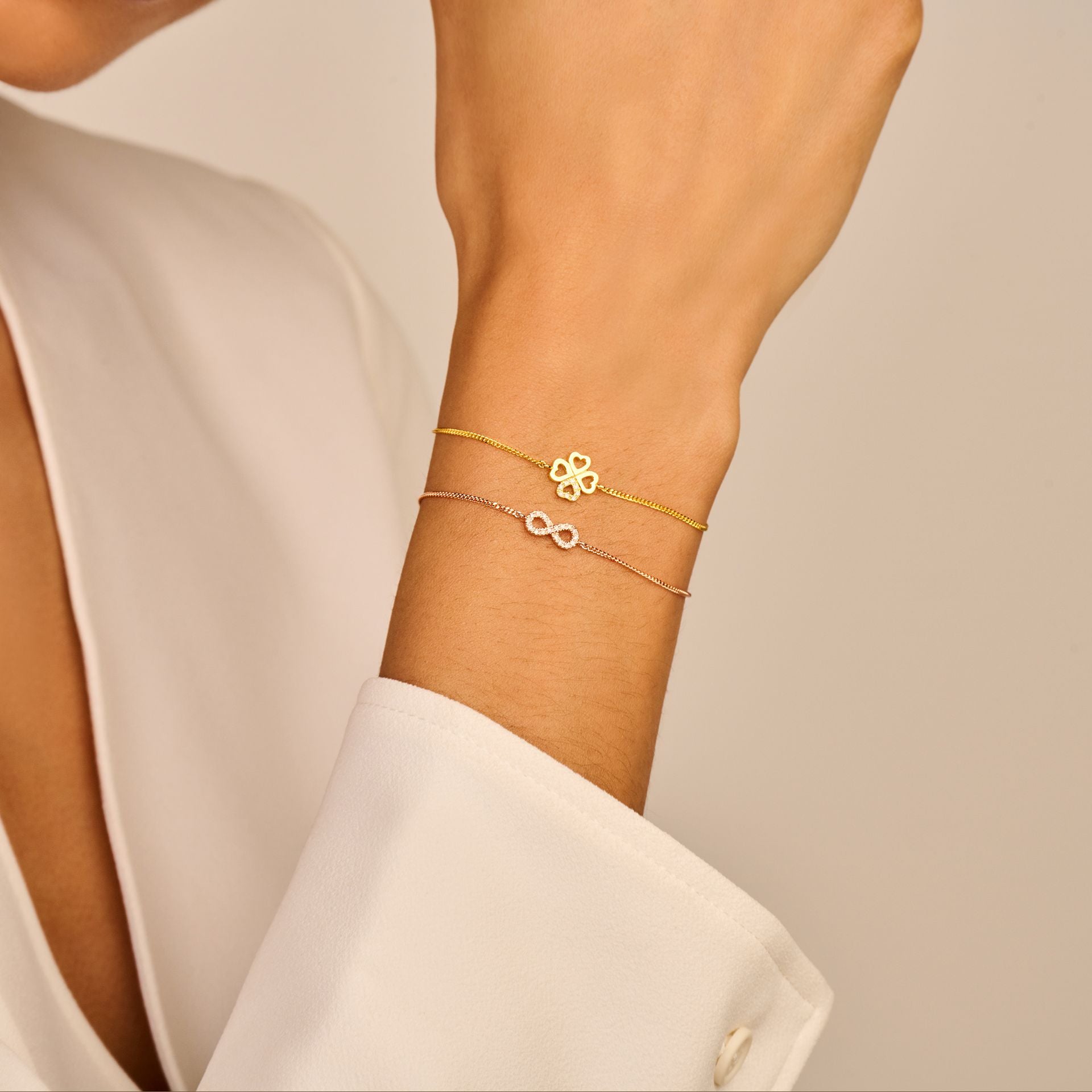 Chance Armband, Hvítagullshúð